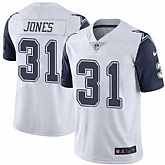 Nike Men & Women & Youth Cowboys 31 Byron Jones White Color Rush Limited Jersey,baseball caps,new era cap wholesale,wholesale hats